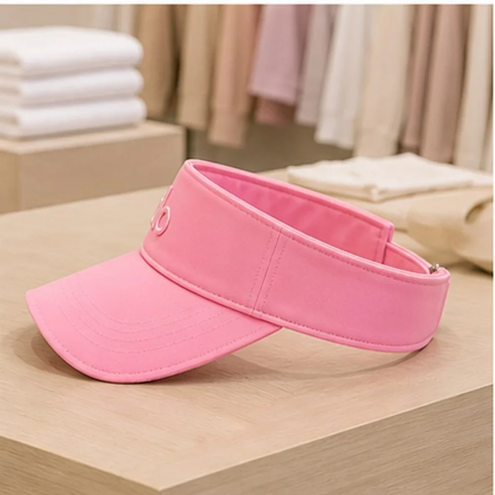 ALO Yoga Pink Golf Open Top Visor Hat Sporty